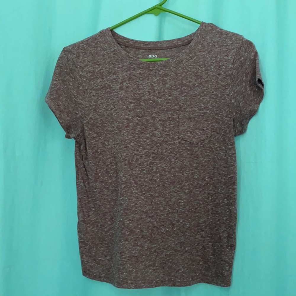BDG marled red t shirt, size M